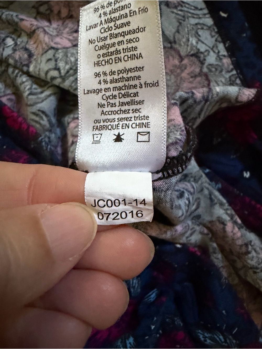 LULAROE Randy Baseball Tee EUC - Picture 7 of 8